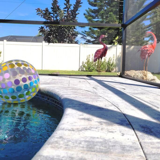 Blue Door Retreat - Luxury Pool Home - Sleeps 8 Cape Coral Bagian luar foto